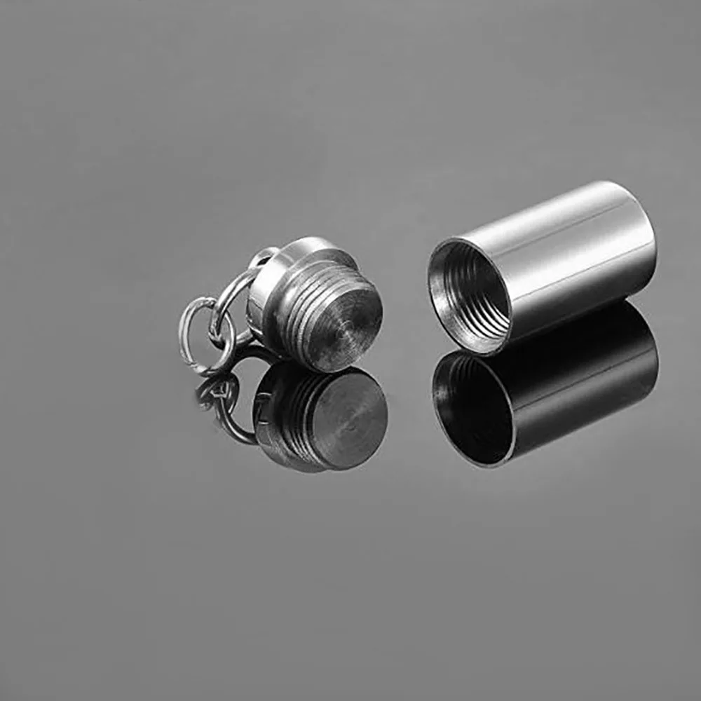 Stainless Steel Holder Cylinder Ashes Urn Pendant Charm Cremation Memorial Necklace Jewelry 3 Colors