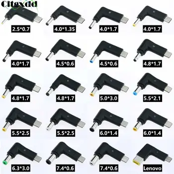

Cltgxdd 1PCS DC Jack Plug Converter USB Type C Laptop Power Adapter Connector for Asus Lenovo Acer DELL HP Sony Notebook Charger