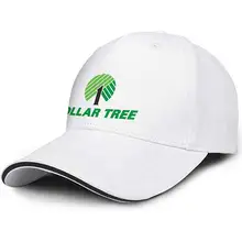 LHSPOSIFD мужская бейсбольная Кепка унисекс с низким козырьком с регулируемым козырьком доллар-дерево-зеленый-логотип-плоские кепки