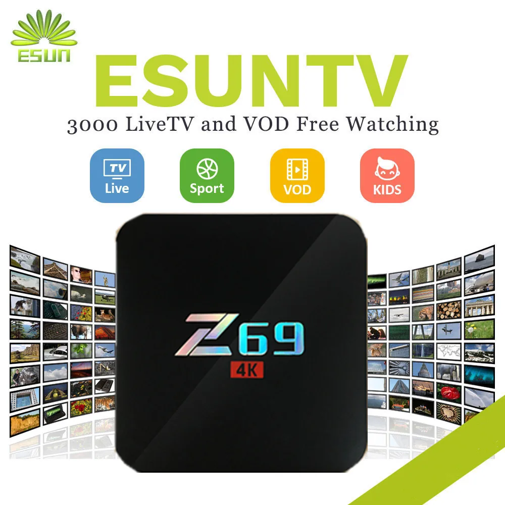 

Z69 With 1 Year ESUNTV 4000+Europe IPTV Arabic Spain UK French Germany Italy Netherland Sweden Portugal EX-YU xxx USA with VOD