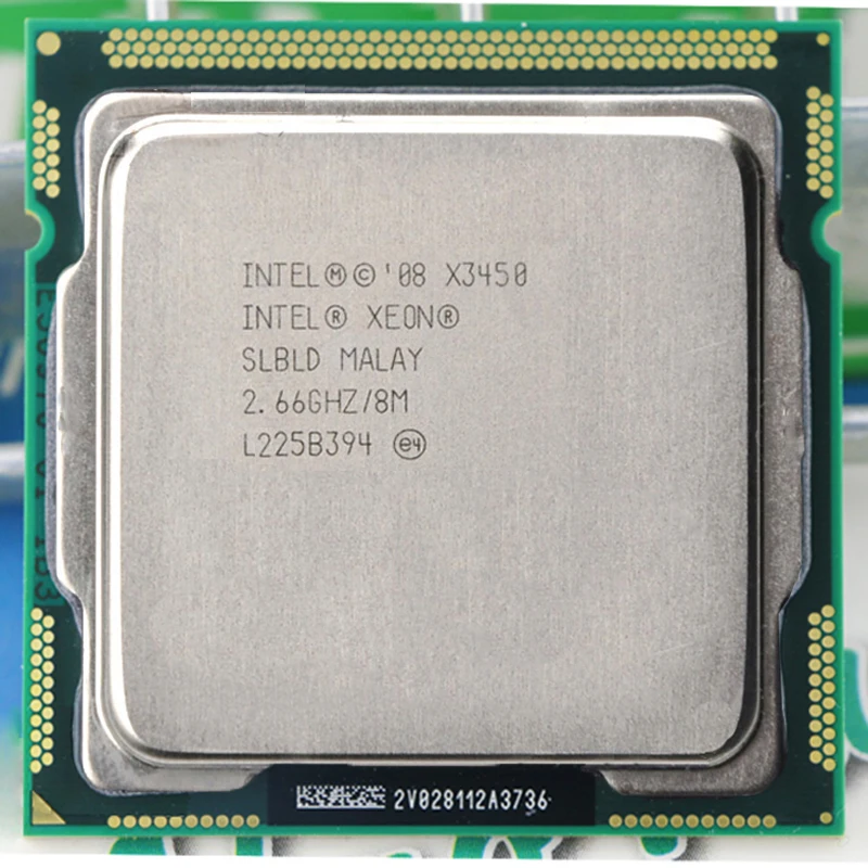 Для четырехъядерный процессор INTEL XEON X3450 8M 95W 2,66 GHz Socket LGA1156 cpu