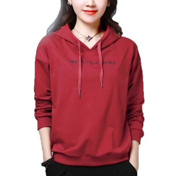 

2020 Spring and Autumn New Loose Women Pullover Top Shirt Women Hoodies Sweatshirts Plus Size Casual Short Jacket