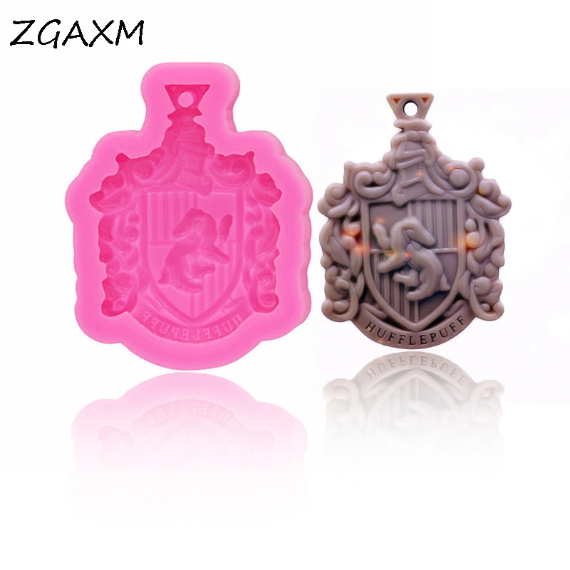 

ZG1058 Animal series horse keychain pendant silicone mold, jewelry agate epoxy resin making gadgets, DIY handmade clay molds