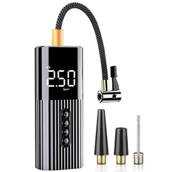 

Inflatable Pump Mini Portable Air Compressor with LED Lighting Tyre Inflator 12V 150PSI Air Pump for Car Bicycle Ball