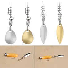 Lot de 7 leurres métalliques réfléchissants en acier inoxydable, DIY, pour Spinner, cuillère, grenouille, VIB, accessoires, feuille, cuillères bruyantes, outil de pêche 