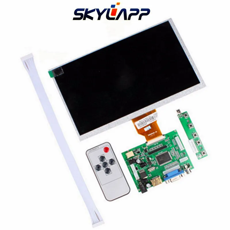 Новый 9-дюймовый ЖК-монитор AT090TN10 TFT ЖК-дисплей для Raspberry Pi HDMI/VGA плата драйвера