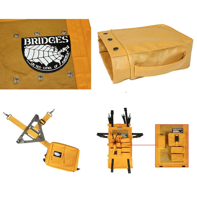 Death Stranding Game Cosplay Bag for Sam Bridges and Norman Reedus' Deliveryman Halloween Costume for Men Party image 4