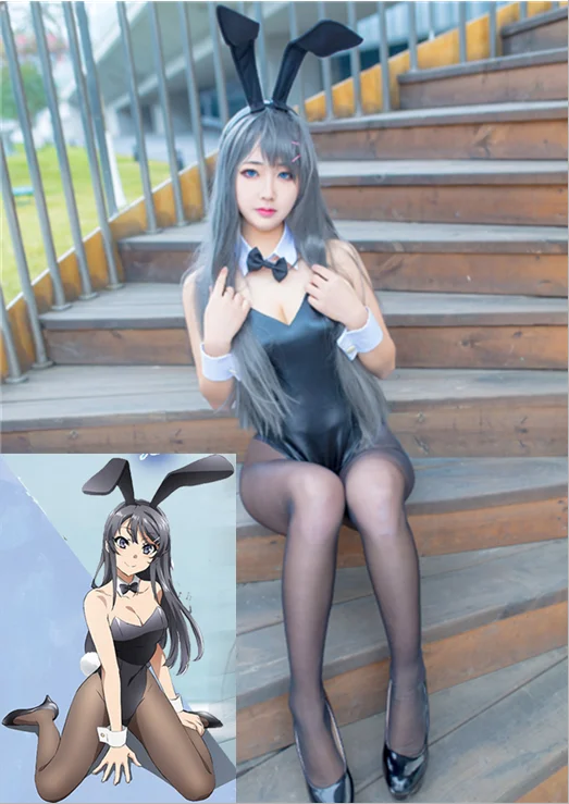 Женский слитный купальник с надписью Good Smile Rascal Not Dream of Bunny Girl |