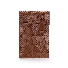 

New Leather Card Holder Snake Pattern Women's Thin Multi-Card Slot Wallet Cowhide Specially Designed Large-capacity Card Holder