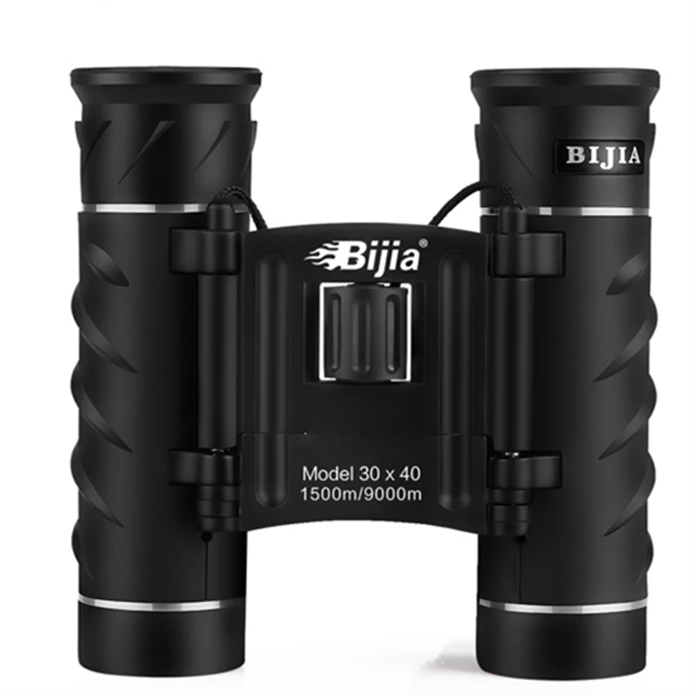 BIJIA карман 30X40 бинокль HD при слабом освещении Ночное видение военный концерт детская взрослых телескоп