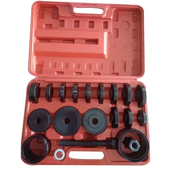 

23PCS/Box Front Wheel Drive Bearing Press Tool Removal Adapter Puller Pulley Kit-WK88