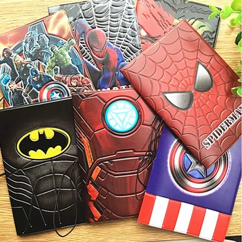 

New style Fashion Cool Cartoon 3D Passport Cover Men Women PU Leather Travel Passport Holder Case Card ID Holders 14*9.6cm