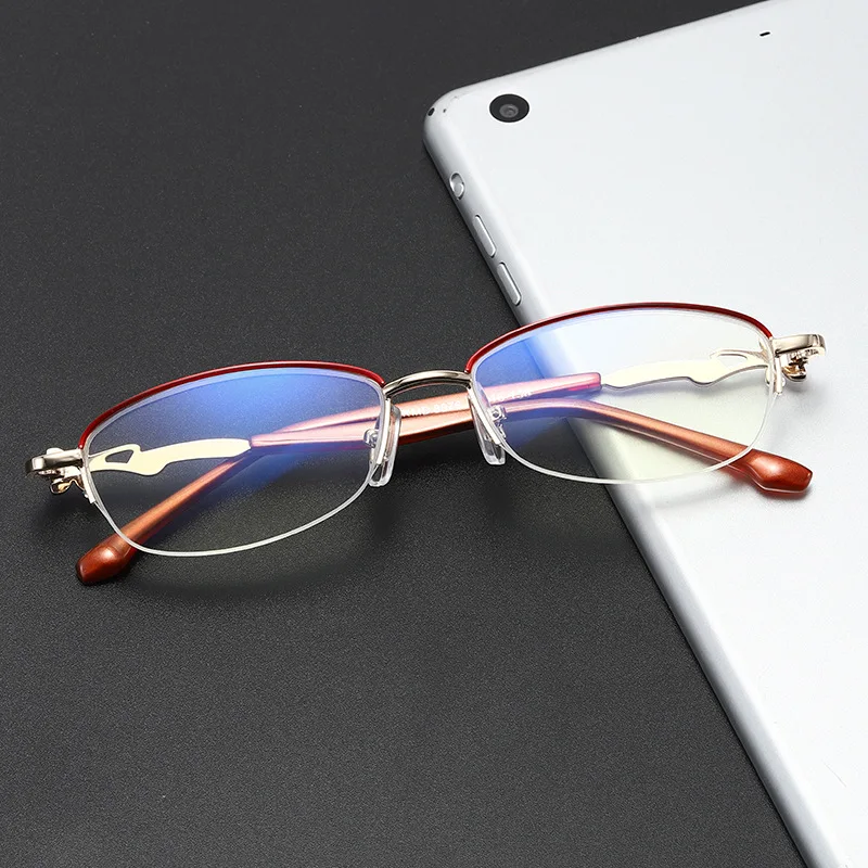Очки для чтения, женские оптические компьютерные очки, ультралегкие зеркальные очки для пресбиопии, антибликовые очки для чтения