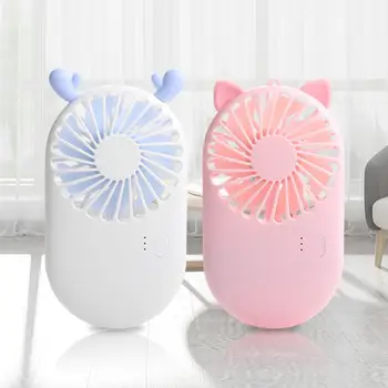 

Portable Mini Handheld USB Rechargeable Mini Fan Mute Cooling Fan Office Travel Cooler Home Cooling Fan HVAC Systems