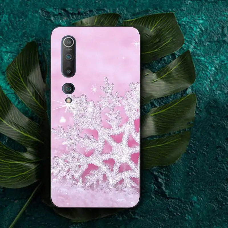 FHNBLJ snowflake Winter white snow Phone Case for RedMi note 4 5 7 8 9 pro 8T 5A 4X case xiaomi leather case