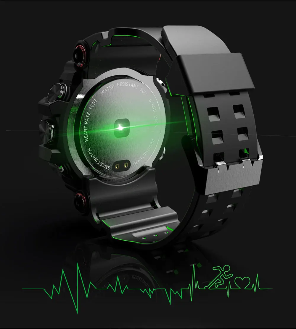 Bluetooth Смарт часы 5ATM водонепроницаемые цифровые часы спортивные Шагомер монитор сердечного ритма цветной дисплей умные часы для мужчин