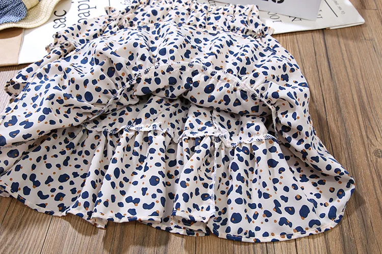 Roupas de Verão Algodão da Criança das Meninas Camiseta + Leopardo Roupas para Bebê Meninas Roupas Conjunto Agasalho Crianças 16 conjunto agasalho crianças roupas para bebê