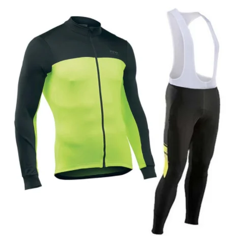 Джерси для велоспорта Pro Team NW Hombre Ropa Ciclismo Northwave весна/осень комплект с длинными рукавами для велоспорта Одежда для горного велосипеда - Цвет: 17