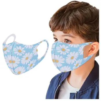 

Cartoon Face Mask Children Washable Reusable Protect Dustproof Breathable Soft Mascarillas Outdoor child Mouth Masks masque