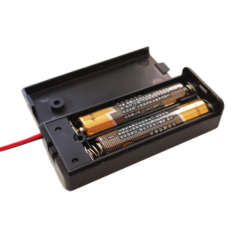 Battery Holder/Case with Switch Model Lighting Tools Railway Layout Linker Plug for 2 X Aaa Battery Battery Holder/Case with Switch Model Lighting Tools Railway Layout Linker Plug for 2 X Aaa Battery