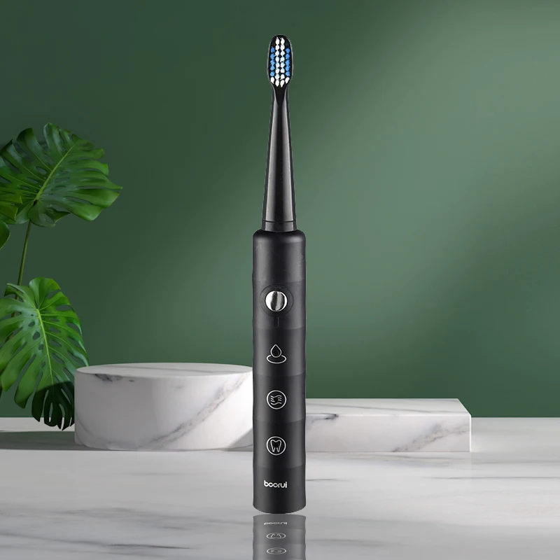 sonic electric toothbrush Gift sets Six gears Level 7 waterproof USB charging   DuPont soft bristles Three colors can be selecte