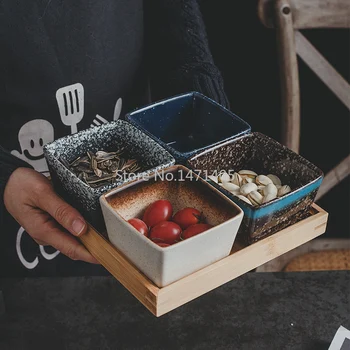 

Grid Fruit Tray Creative Modern Living Room Household Candy Box New Year Snack Snack Melon Seeds Dried Fruit Candy Tray