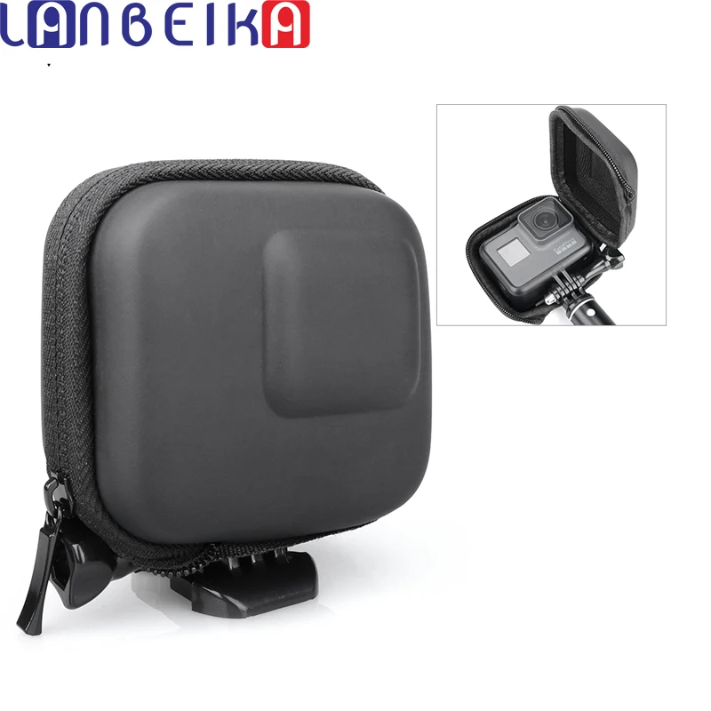 

LANBEIKA Protective Bag Mini EVA Storage Box Case for GoPro Hero 7 6 5 Black 7 Silver White DJI OSMO Action SJCAM YI Accessories