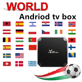 

world iptv box europe dutch arabic sweden spain israel german ex yu Romania smart tv Android tv box only no channels included