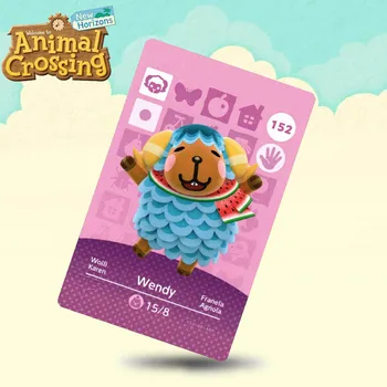 

152 Wendy Animal Crossing Card Amiibo Cards Work for Switch NS 3DS Games