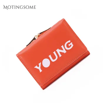 

Lovely Mini Cute Style 3 Fold Womens Wallets and Purses Minimalist Wallets Short Wallet Card Holder Clip Bag Luxury Design 2020