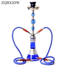 Арабский костюм для кальяна, большой стеклянный двойной трубчатый кальян Najir Completo Chicha, кальян, трубка для кальяна, аксессуары, подарок