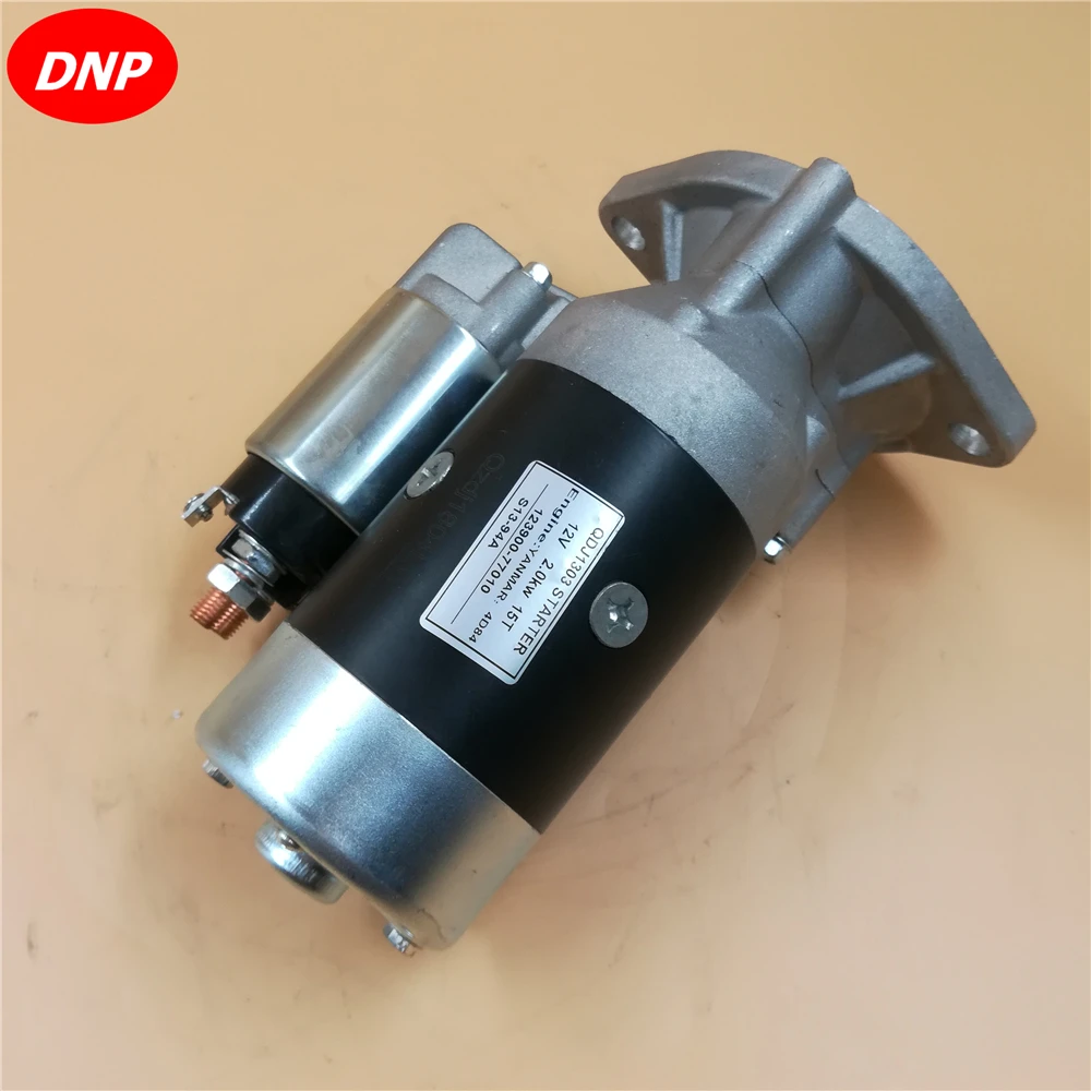 DNP авто стартовый двигатель подходит для YANMAR 129136-77011/129400-77011/129400-77012/12940-77010 |