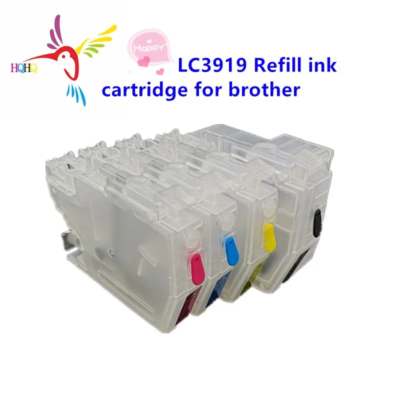 

LC3919 Refill Ink Cartridge for Brother MFC-J2330DW/MFC-J2730DW/MFC-J3530DW/MFC-J3930DW Printer Shorter Ones LC-3919 Printing