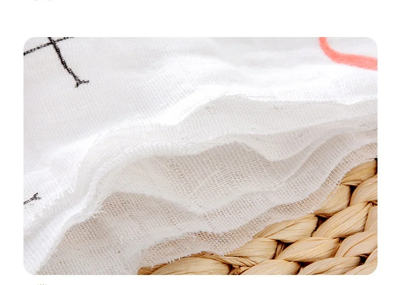 Baby Towel Cotton 6 layers Gauze Newborn Infant Toddler Face Towel Hand Bathing Bibs Handkerchief Children Soft Towel 25*50cm