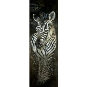 

Zebra-diamond painting