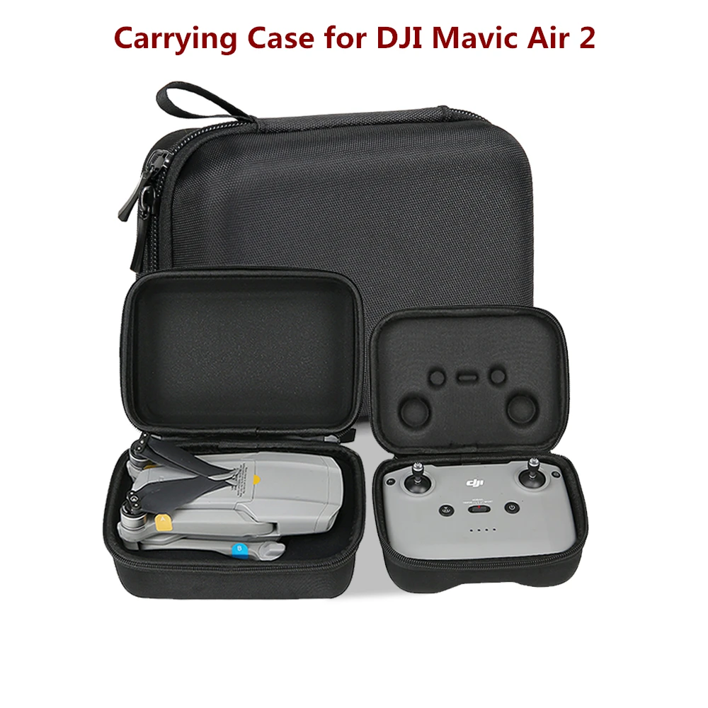Protective Storage Bag Carrying Case for DJI Mavic Air 2 Drone Remote Controller Accessories Shockproof Anti