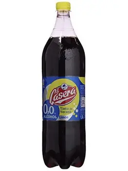

La Casera - Tinto de verano sin alcohol Limón - 1,5 L - [Pack de 3]