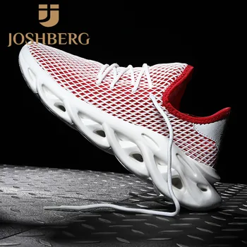 

JOSHBERG Luxury Designer Classic Men Shoes Plus Big Size Mens Sneakers Personality Men Shoes Sneakers Sapato Social Masculino