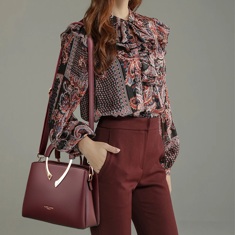 High Quality Leather Casual Crossbody Shoulder Bags for Women 2021 New Luxury Purses And Handbags Women Bags Designer Totes Sac