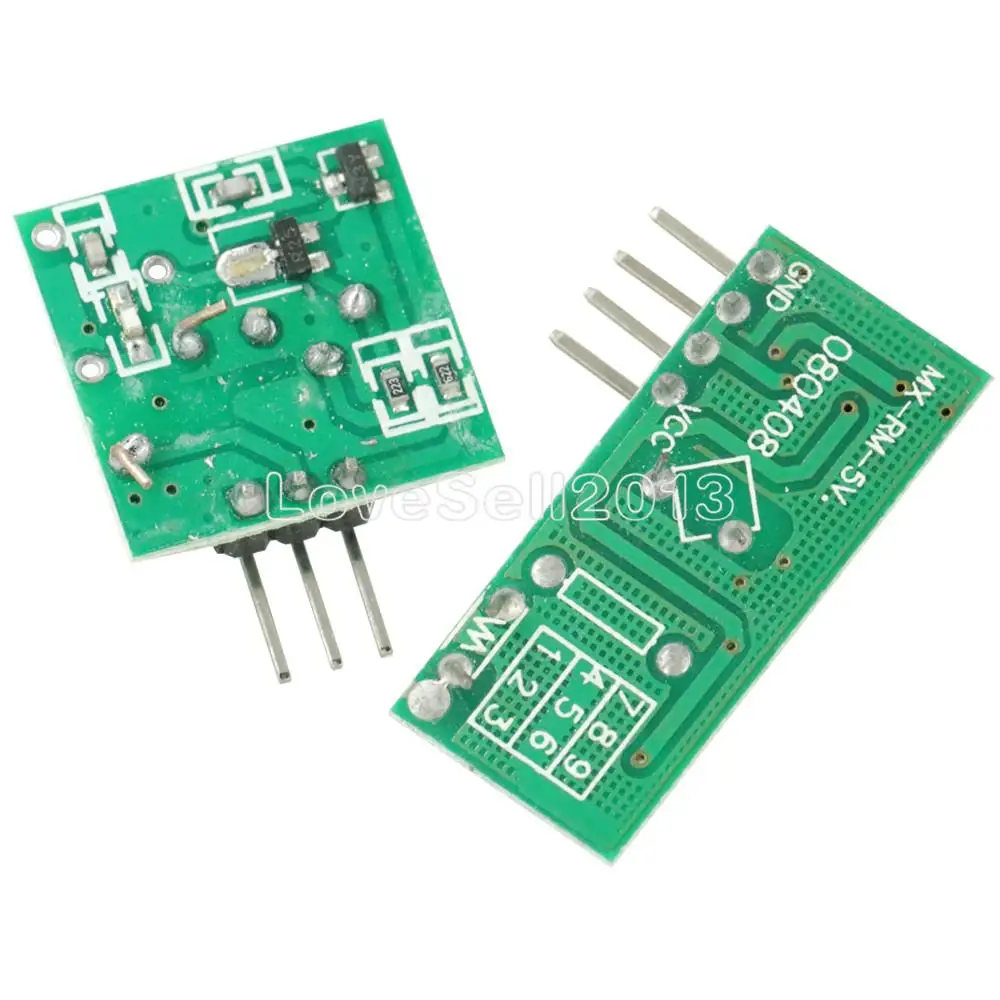 315Mhz радиочастотный передатчик и приемник link комплект для Arduino/ARM/MCU WL|rf transmitter and