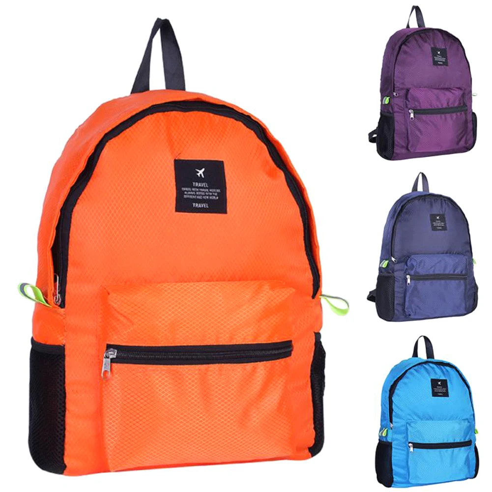 

Lightweight Nylon Foldable Backpack Waterproof Backpack Folding Bag Portable Men Women Backpack for Travel