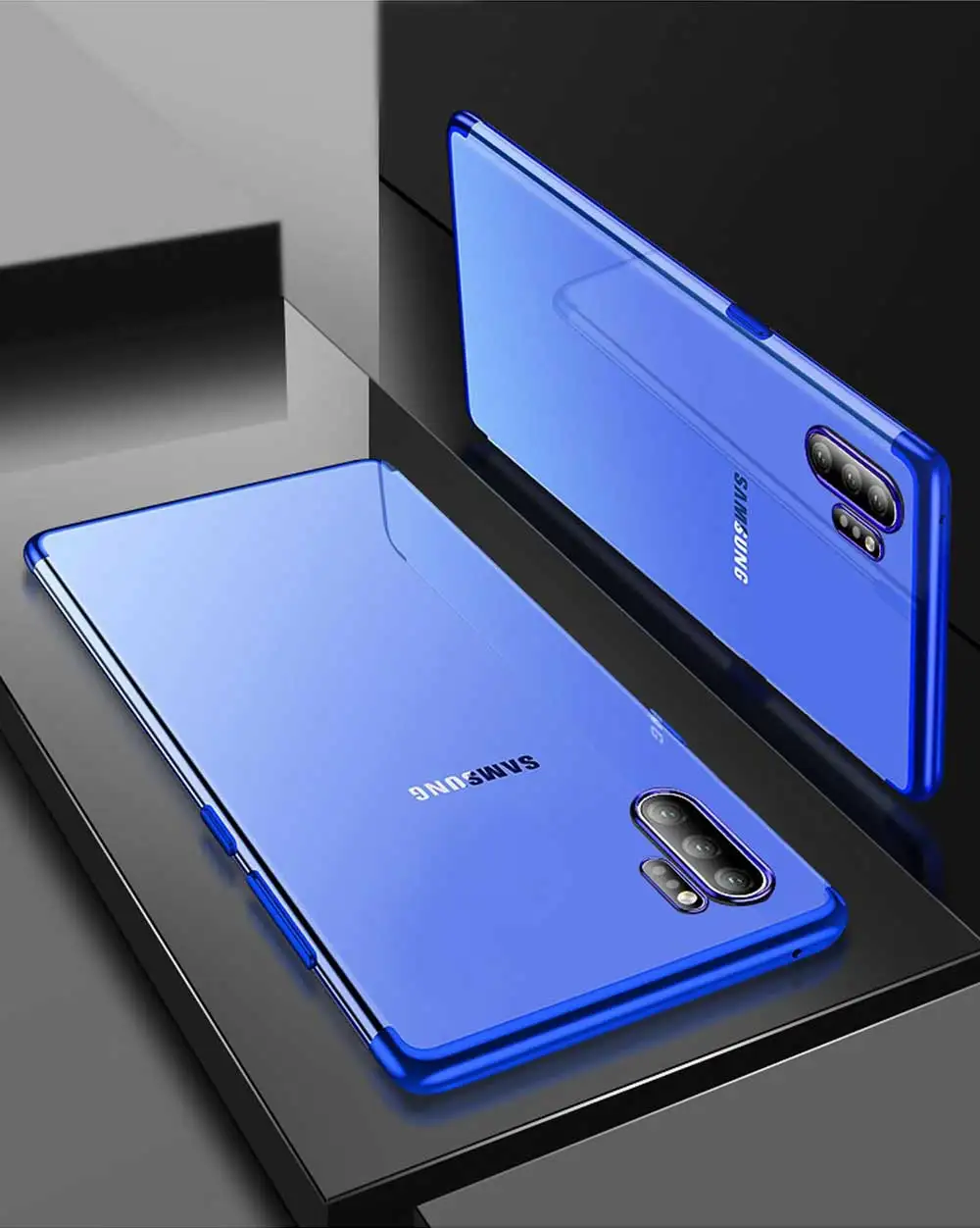 Мягкий чехол для samsung Note10 Plus Pro прозрачный чехол из ТПУ для Galaxy A10S A20S A30S A50S A10 A20 A30 A40 A50 A70