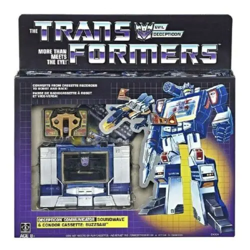 

Transformetion Toy G1 Soundwave 2019 Reissue Version New instock
