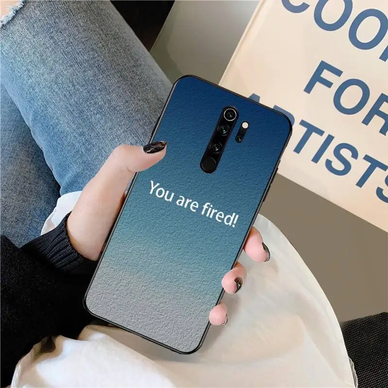 NBDRUICAI Putin Trump Marble Popular Popular Slogan  Phone Case Cover for Redmi Note 8 8A 7 6 6A 5 5A 4 4X 4A Go Pro Plus Prime