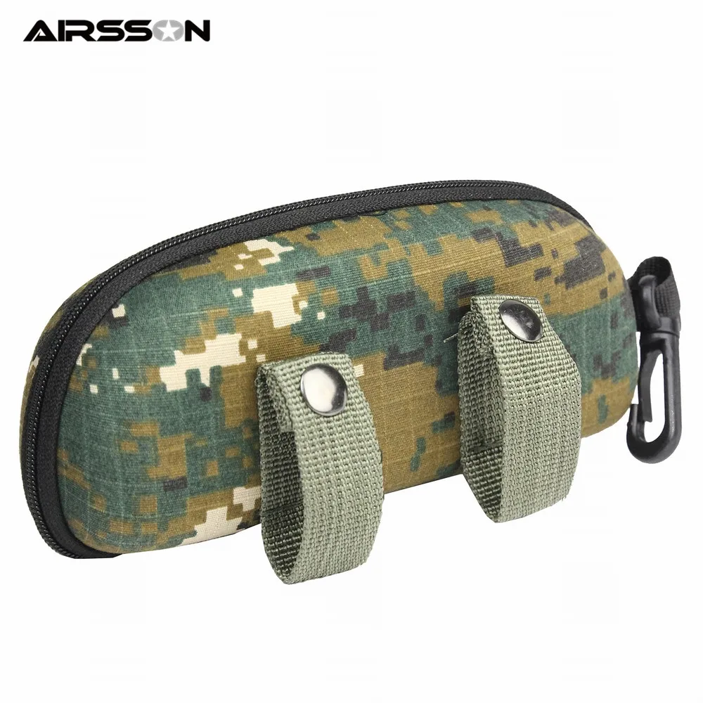 Портативный Чехол для очков жесткий Тактический EVA Camo Молл пряжка солнцезащитные