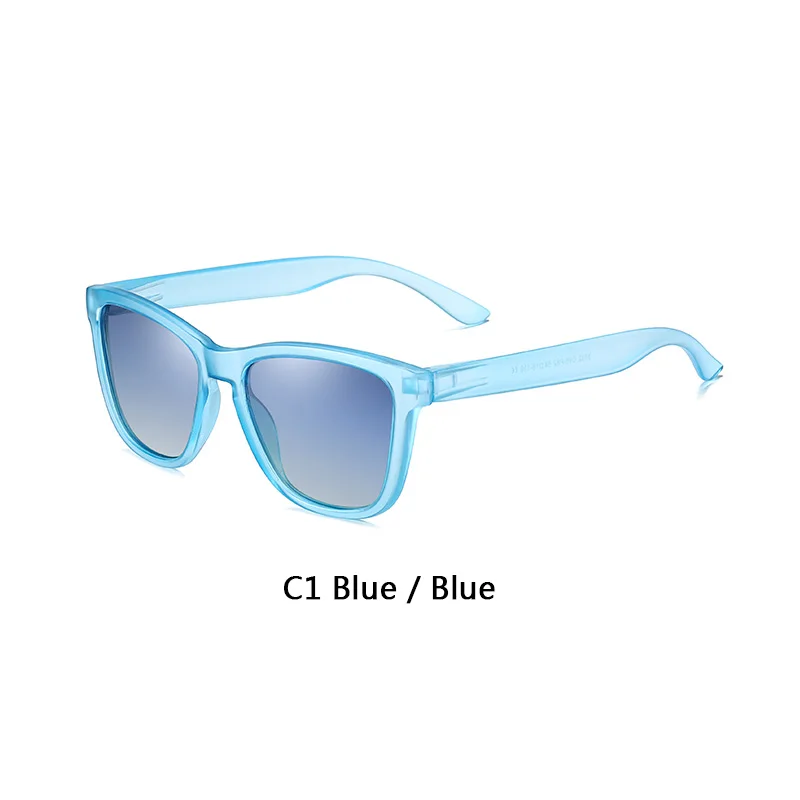 AIMISUV, модные поляризационные солнцезащитные очки, мужские, для вождения, зеркала, покрытие, заклепки, Классическая оправа, мужские солнцезащитные очки, UV400, Gafas Oculos De Sol - Цвет линз: C1