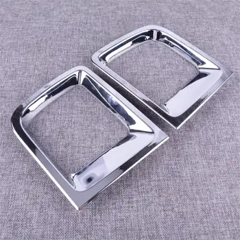 

CITALL Chrome Front Bumper Air Outlet Vent Cover Trim Decoration ABS Fit For Jeep Renegade 2015 2016 2017 2018 2019