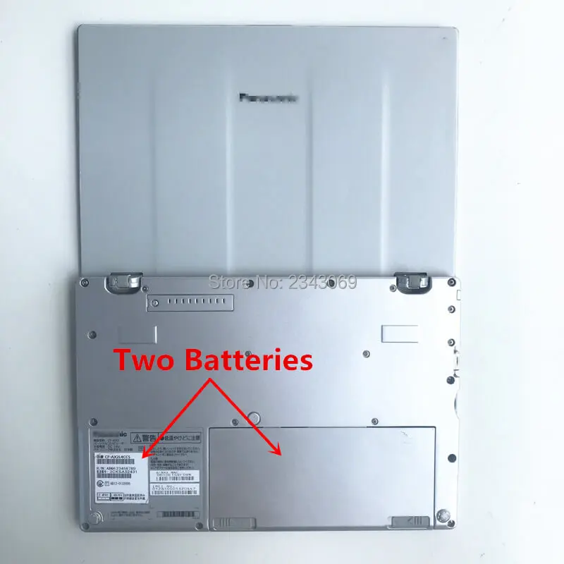 Сенсорный экран для ноутбука Panasonic CF-AX2 б/у планшет i5 4G вращающийся на 360 градусов с двумя аккумуляторами