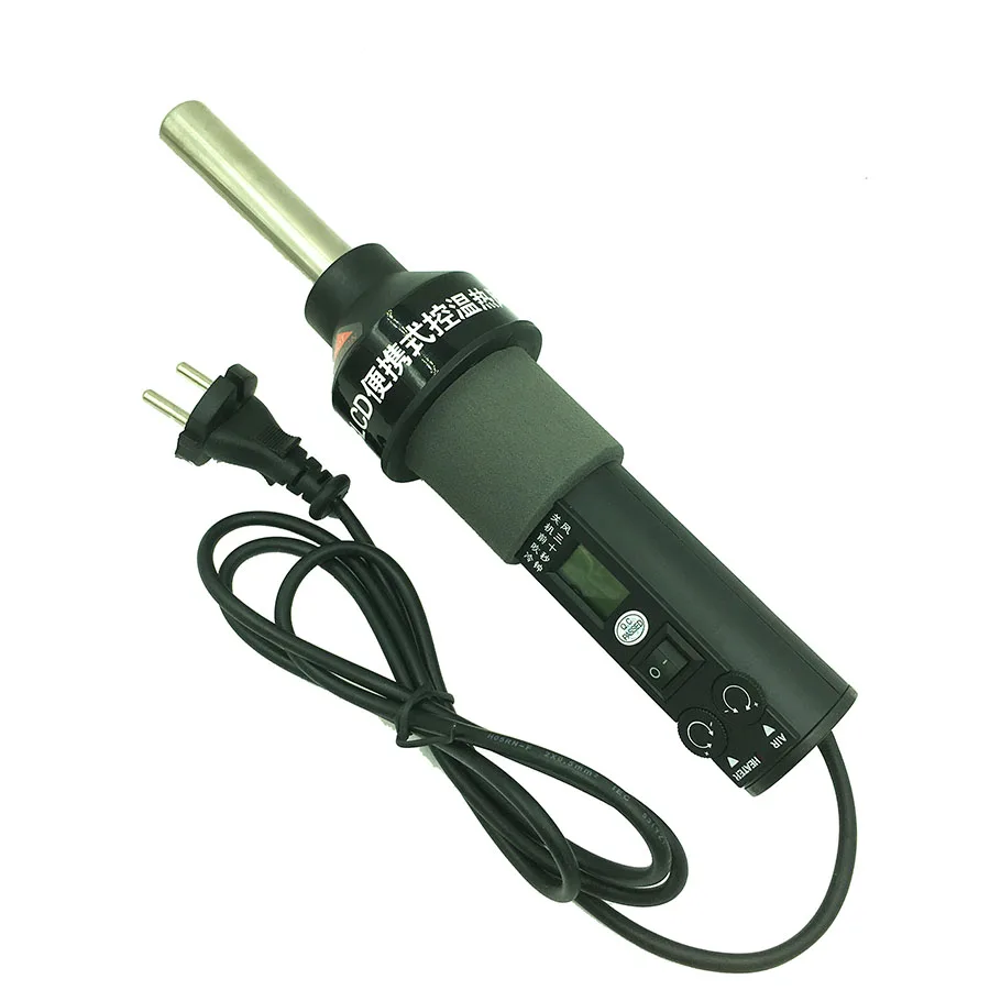 220V ЖК дисплей цифровые тепловые пушки горячего воздуха пистолет распайки