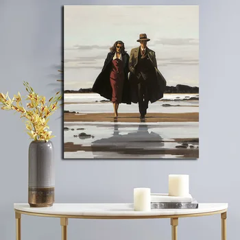 Jack Vettriano Oil Paintings Printed on Canvas 3